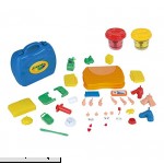 Crayola Modeling Dough Set 42 Piece Doctors Office Activity Pack Comes with 2 Packs of Dough and Body Part Attachments.  B07GC2YBKR